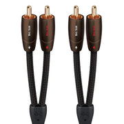 AudioQuest - Big Sur RCA > RCA 4.9' Analog Audio Interconnect Cable - Brown on Black