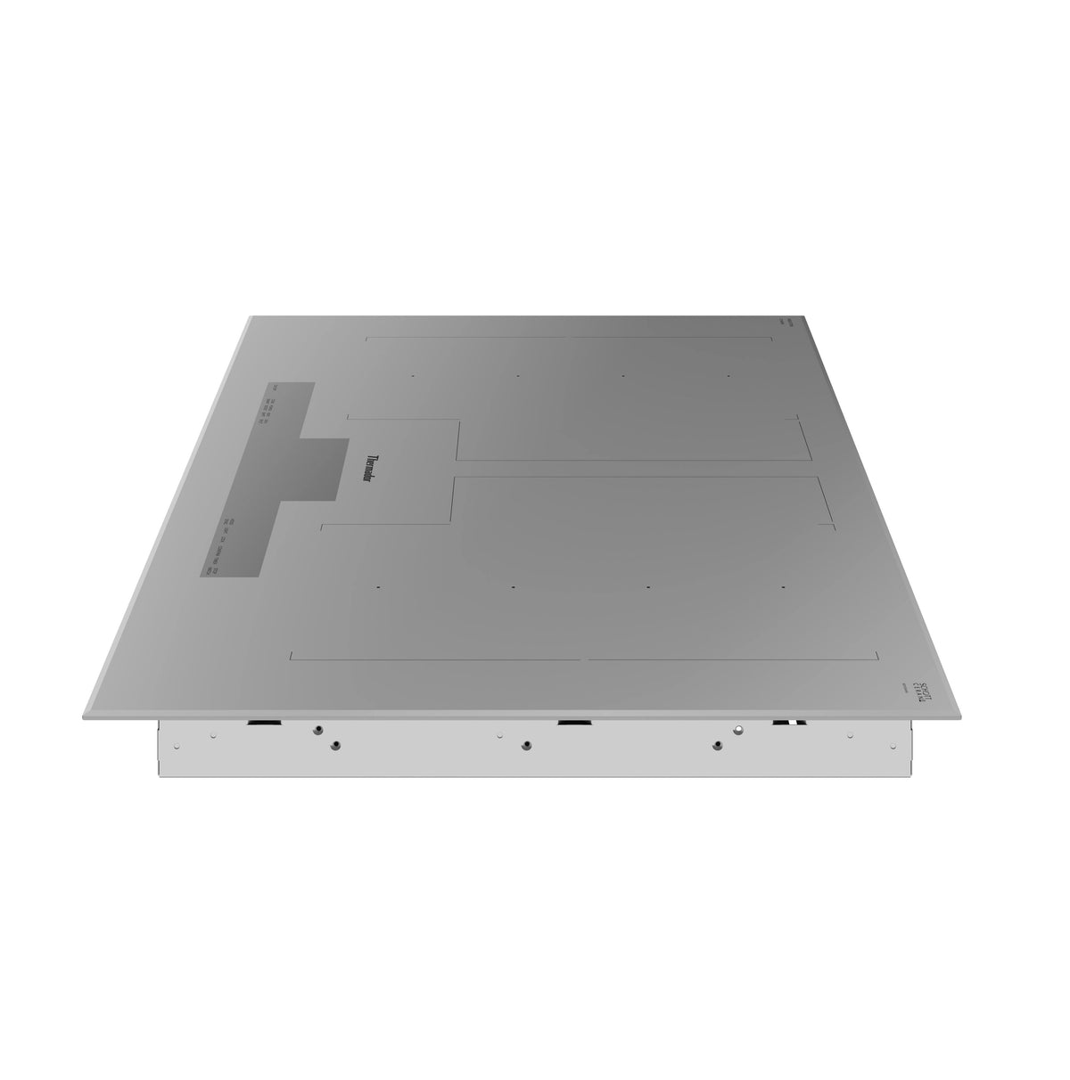 Thermador - Liberty 30" Built-In Electric Induction Smart Cooktop with 5 Elements - Titanium Gray