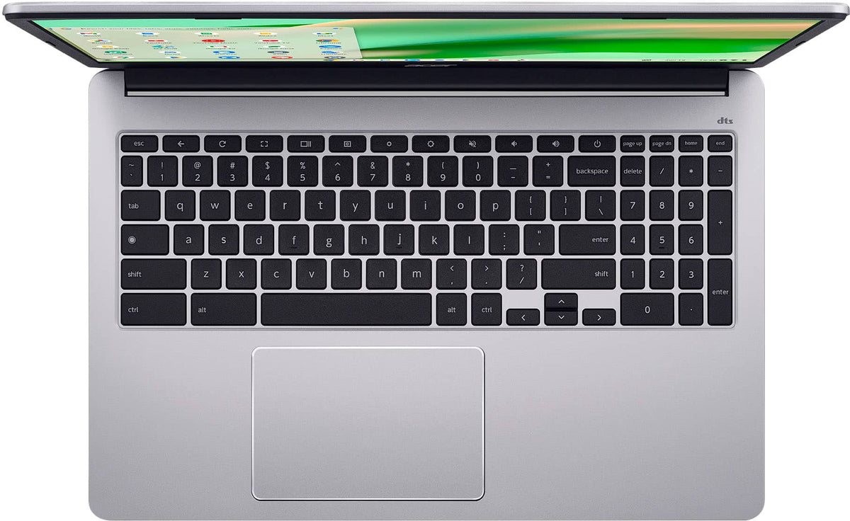 Acer - Chromebook 315 - 15.6" Full HD Laptop - Intel Celeron N4500 - 4GB LPDDR4X - 64GB eMMC - Protective Sleeve – - Silver