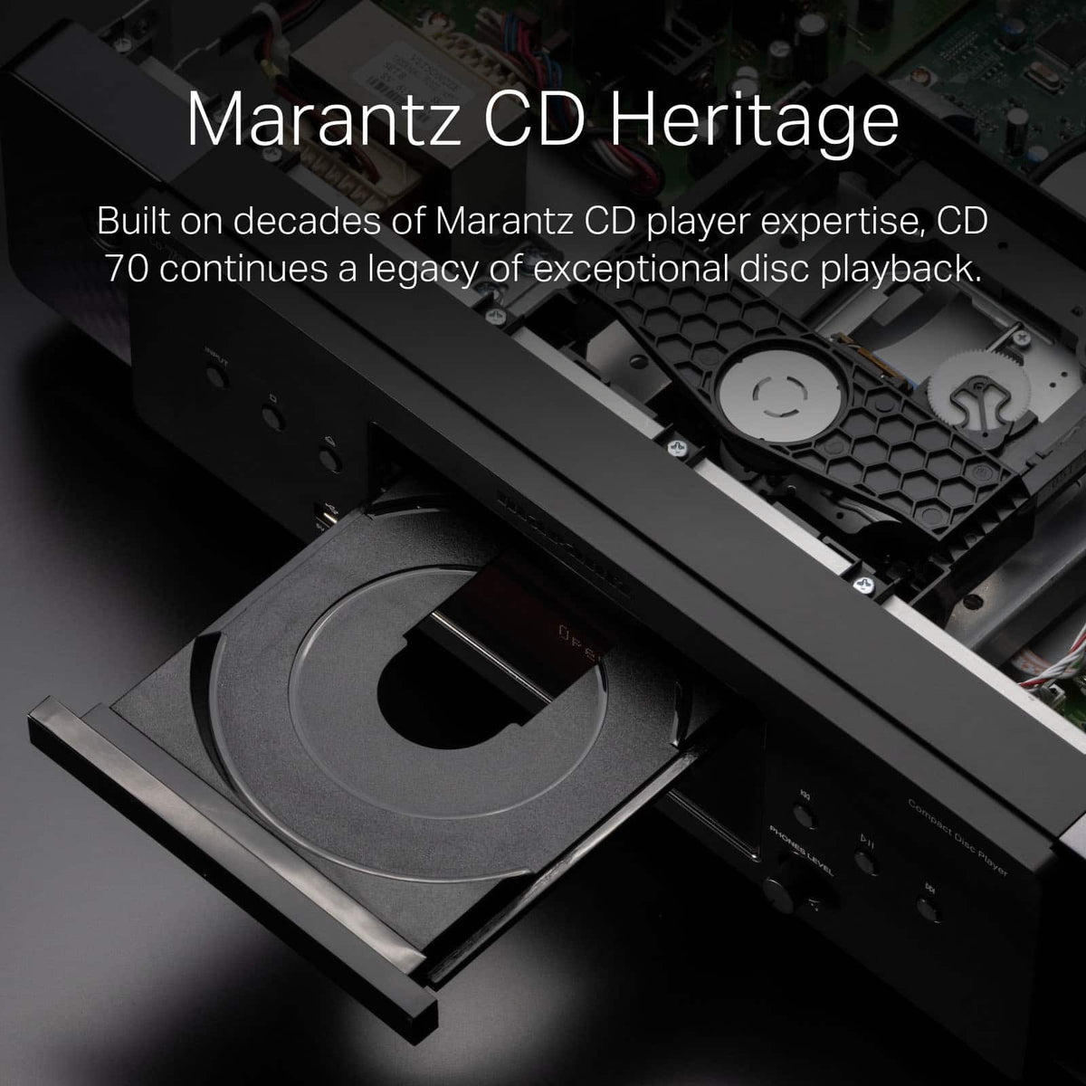 Marantz - CD 70 CD Player - Black