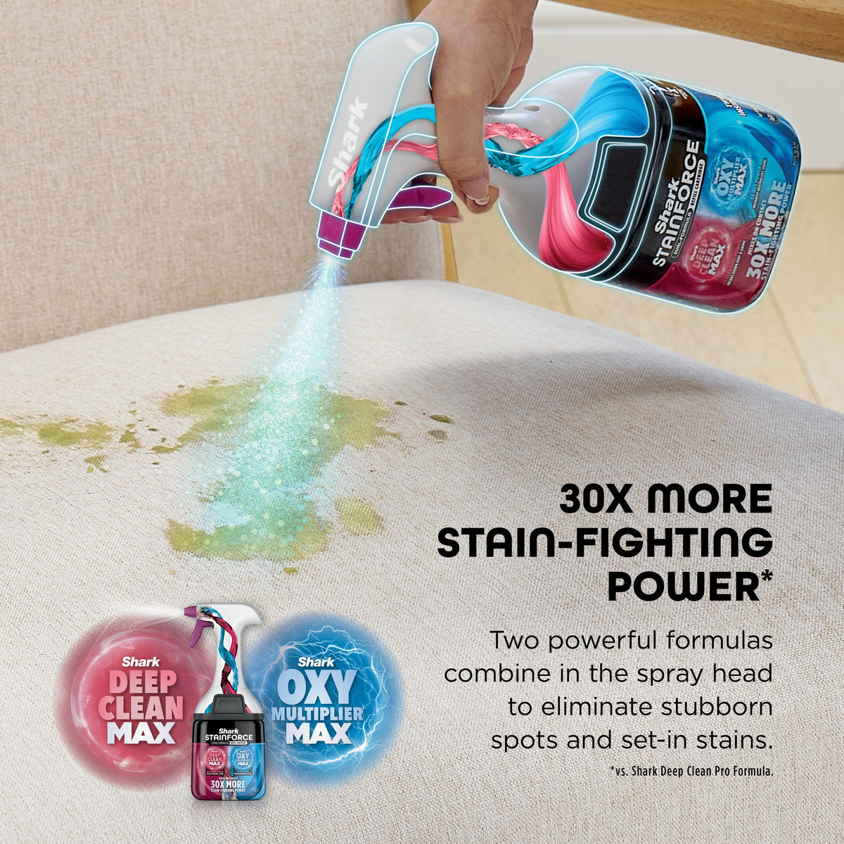 Shark - StainForce Dual-Activated Refill Cartridge 2pk