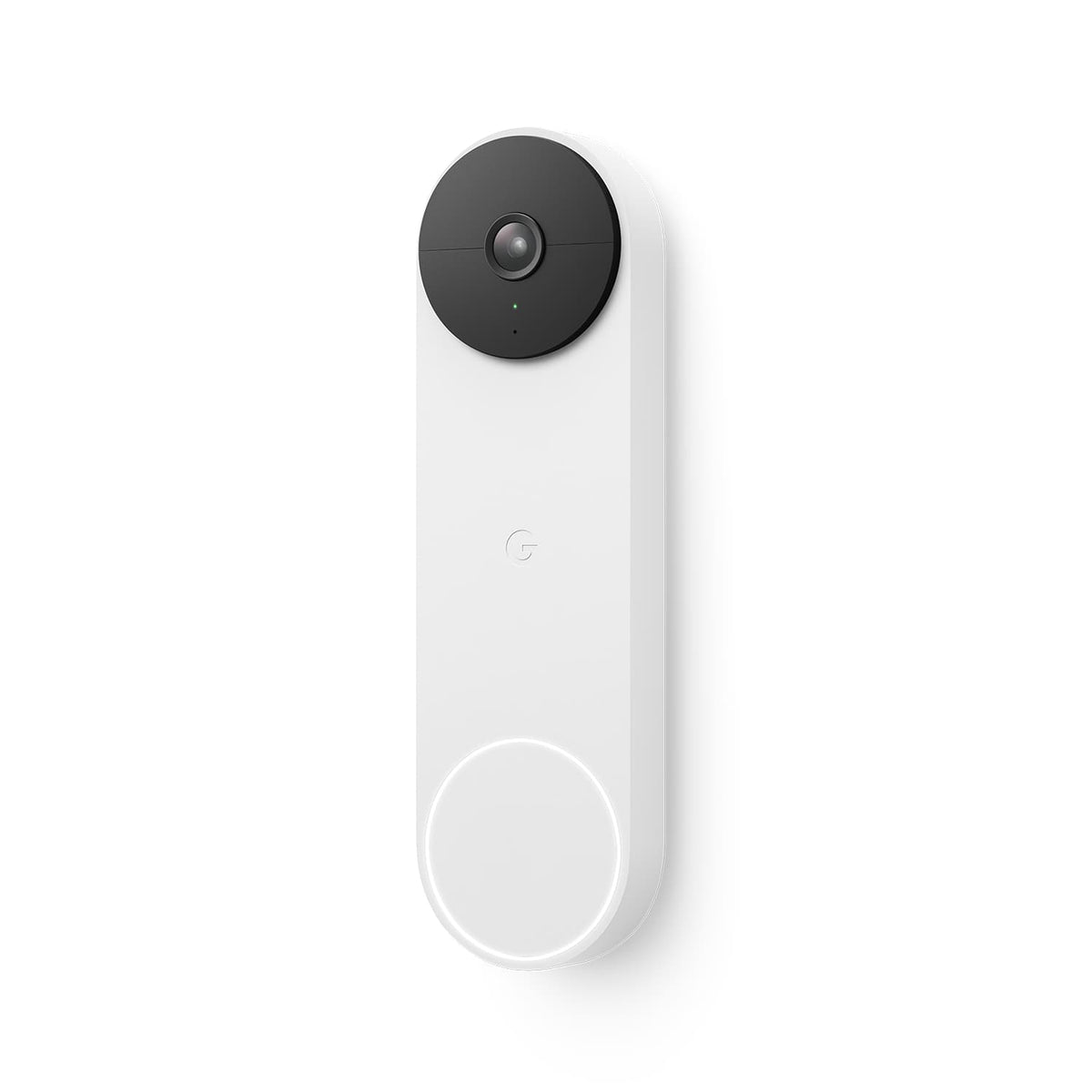 Google - Nest Wi-Fi Video Doorbell - Battery Operated - Snow