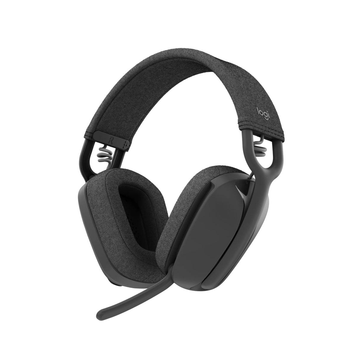 Logitech - Zone Vibe 100 Wireless Bluetooth Over-the-Ear Headphones with Noise-Cancelling Microphone - Graphite