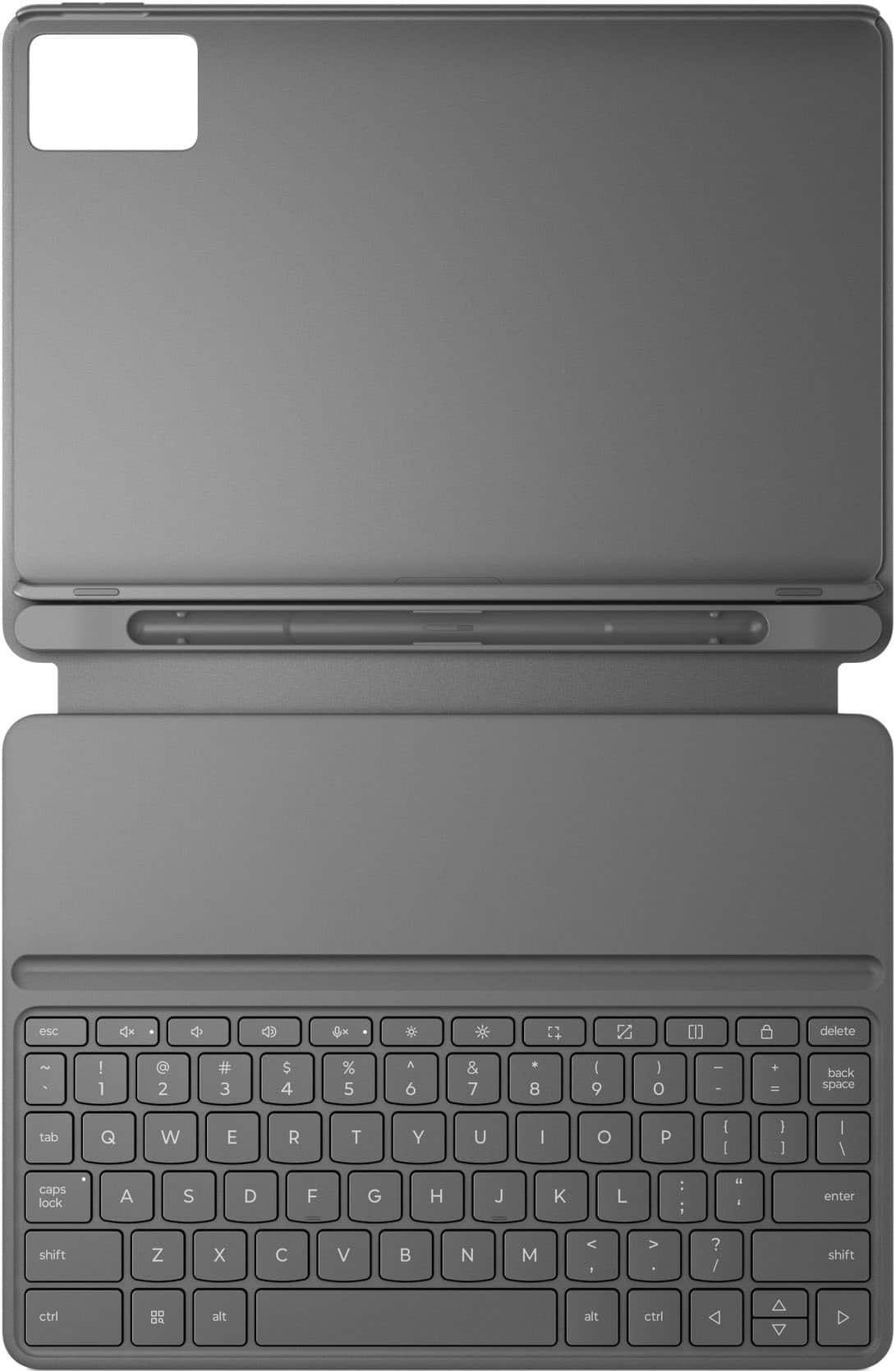Lenovo - Idea Tab Folio Case with Keyboard - Luna Grey