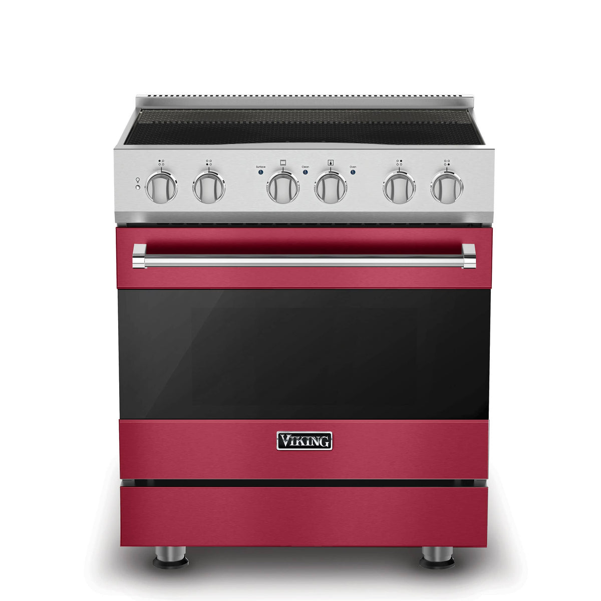 Viking - 30 in. Wide 4 Elements 3-Series Induction Self-Clean Range - Valentine