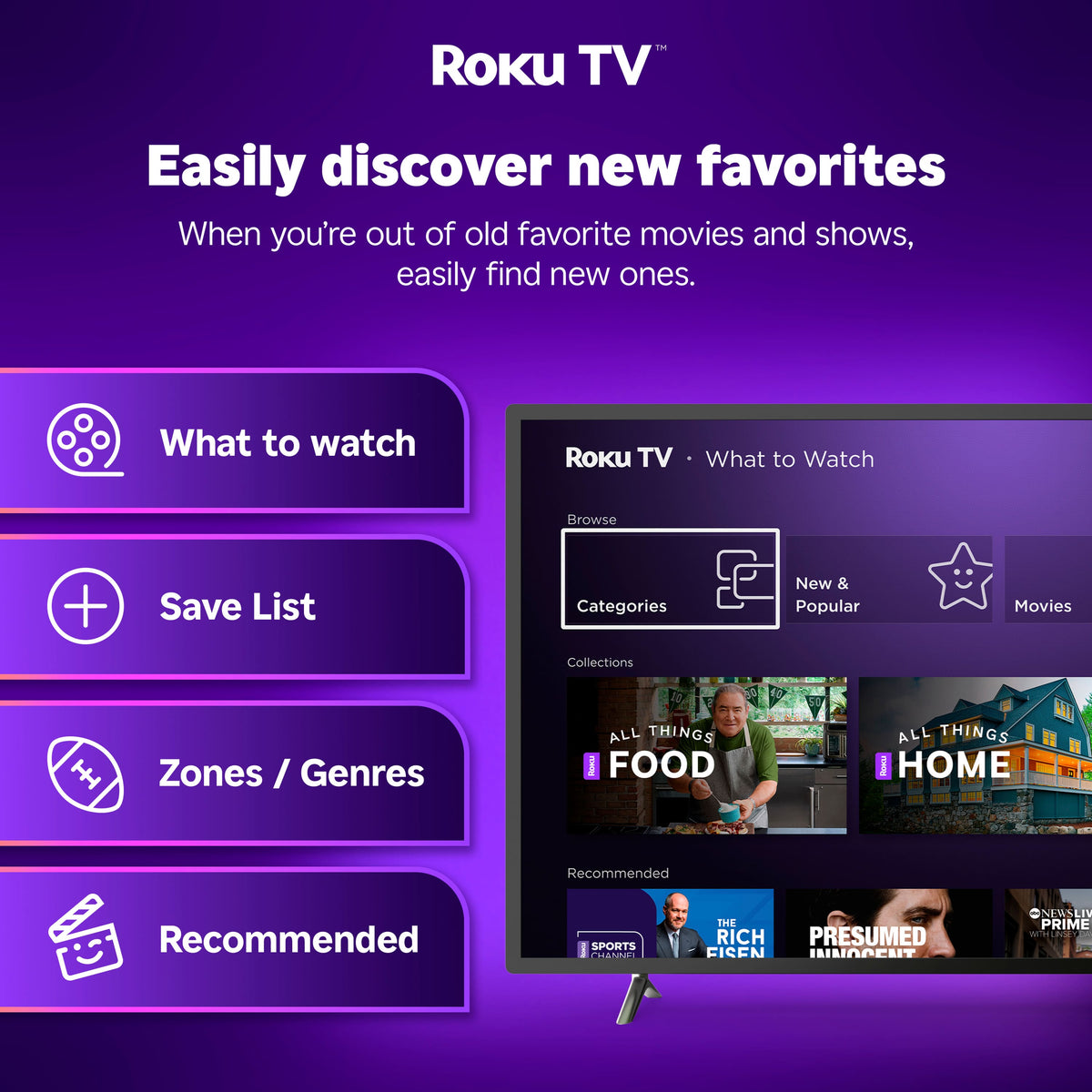Pioneer - 65" Class LED 4K UHD Smart Roku TV