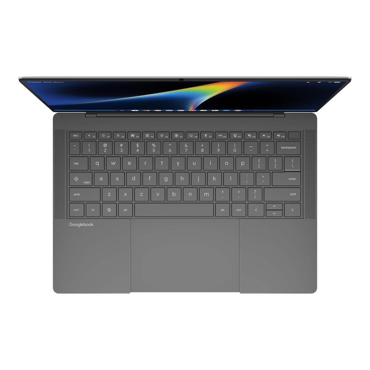 ASUS - Googlebook 14" 3K OLED Touchscreen Laptop w/ Gemini Intelligence - Intel Core Ultra 5 325 (2026) - 16GB RAM - 512GB SSD - Dusk Ash