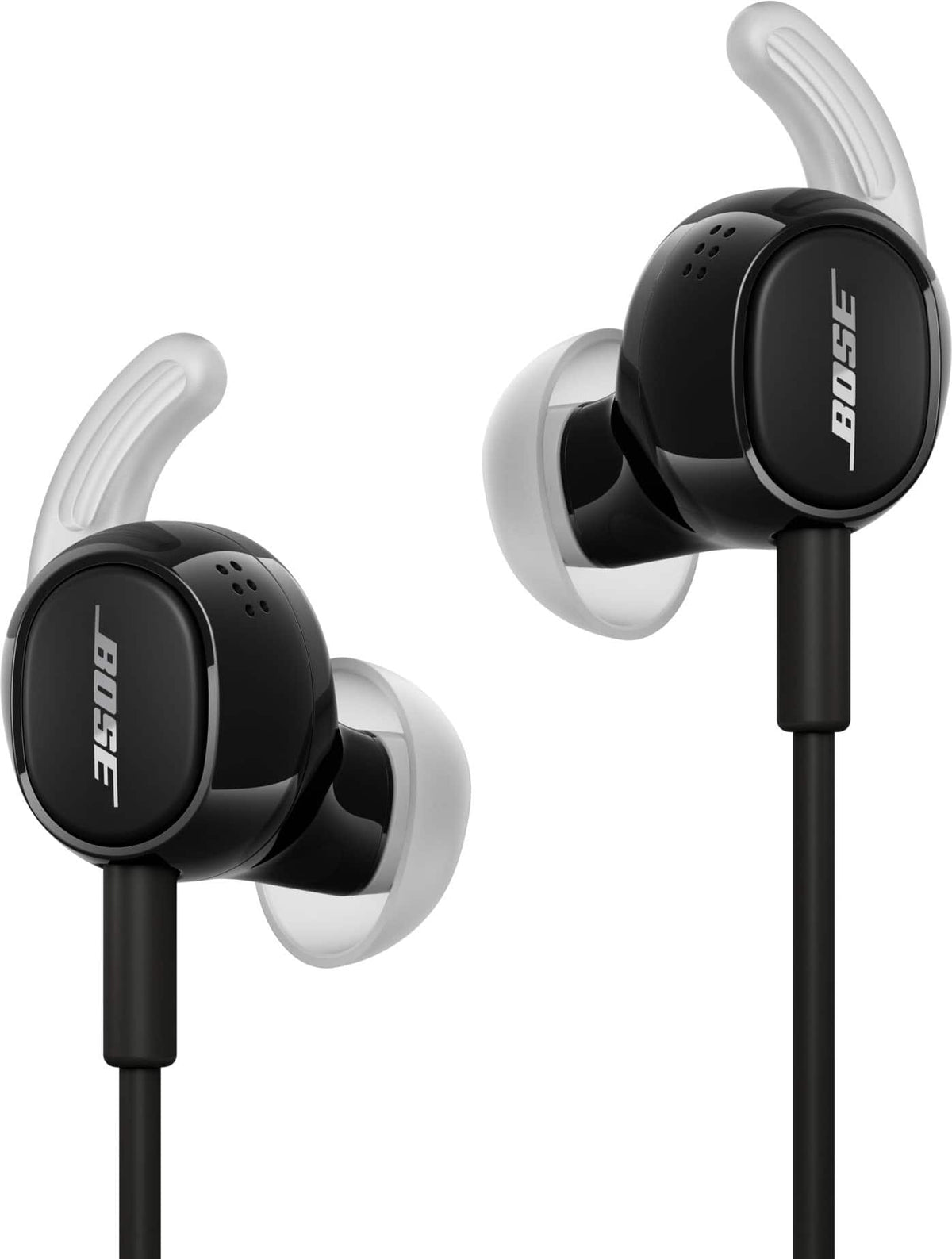 Bose - Noise Cancelling USB-C Wired Earbuds with In-Line Microphone and Remote - Black