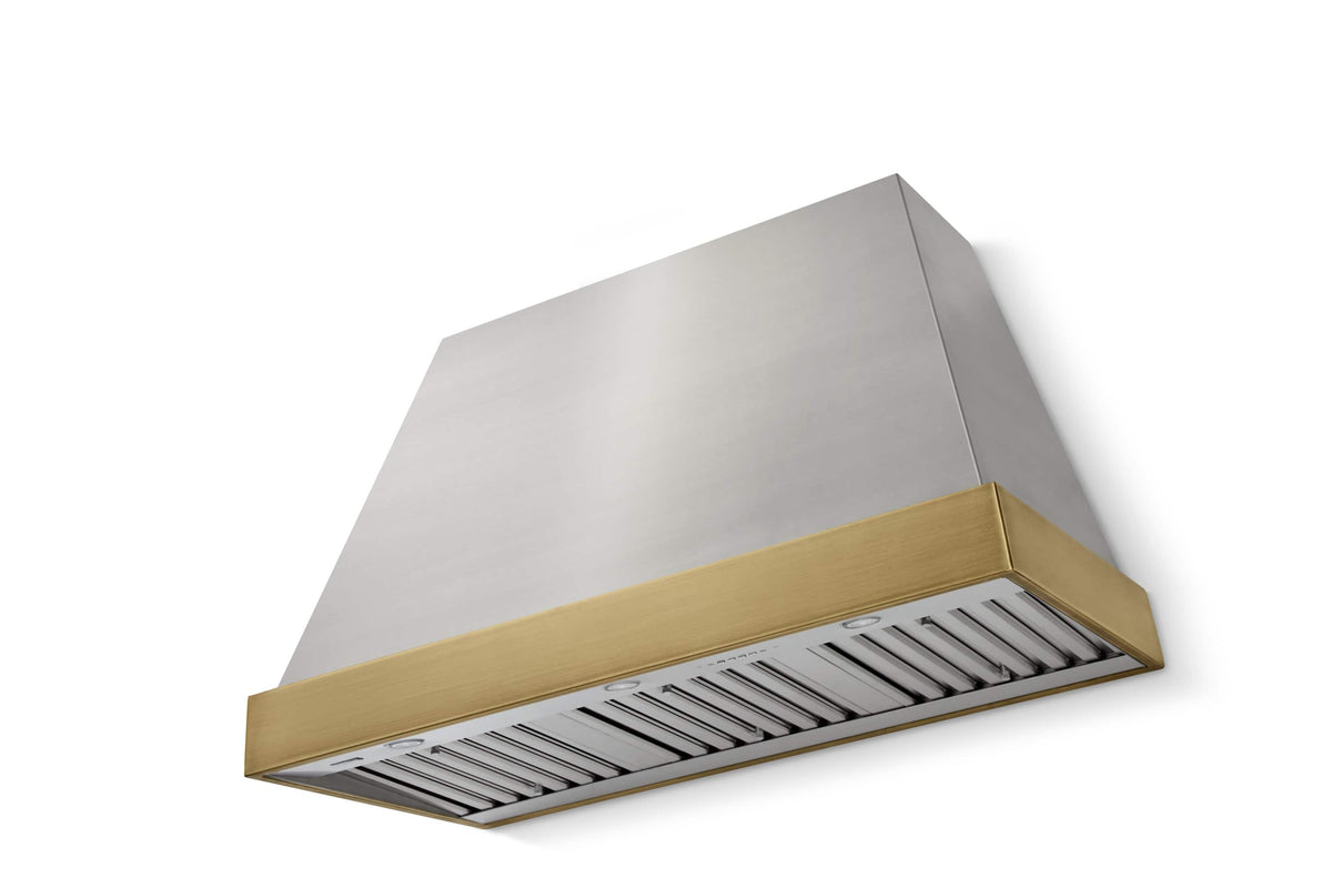AGA - 48 inches - Externally Vented - Wall Range Hood - Stainless Steel