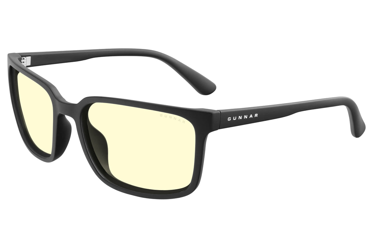 GUNNAR - Mammoth Computer Glasses with Blue Light Reduction, Amber Lenses - Onyx