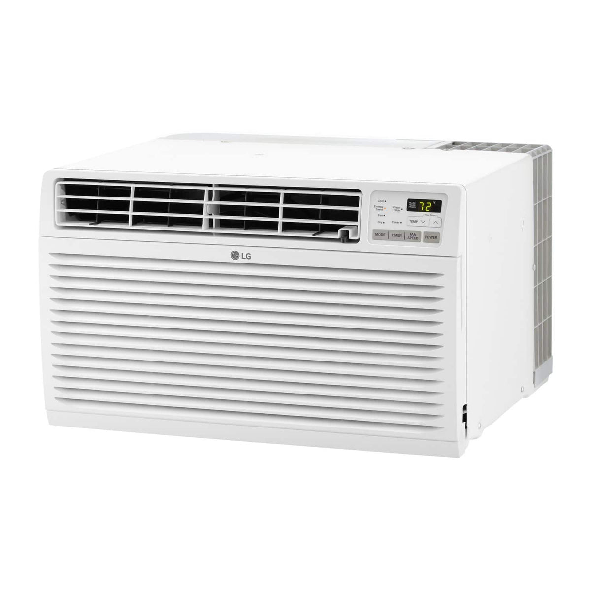 LG - 530 Sq. Ft. 11,800 BTU Through-the-Wall Air Conditioner - White