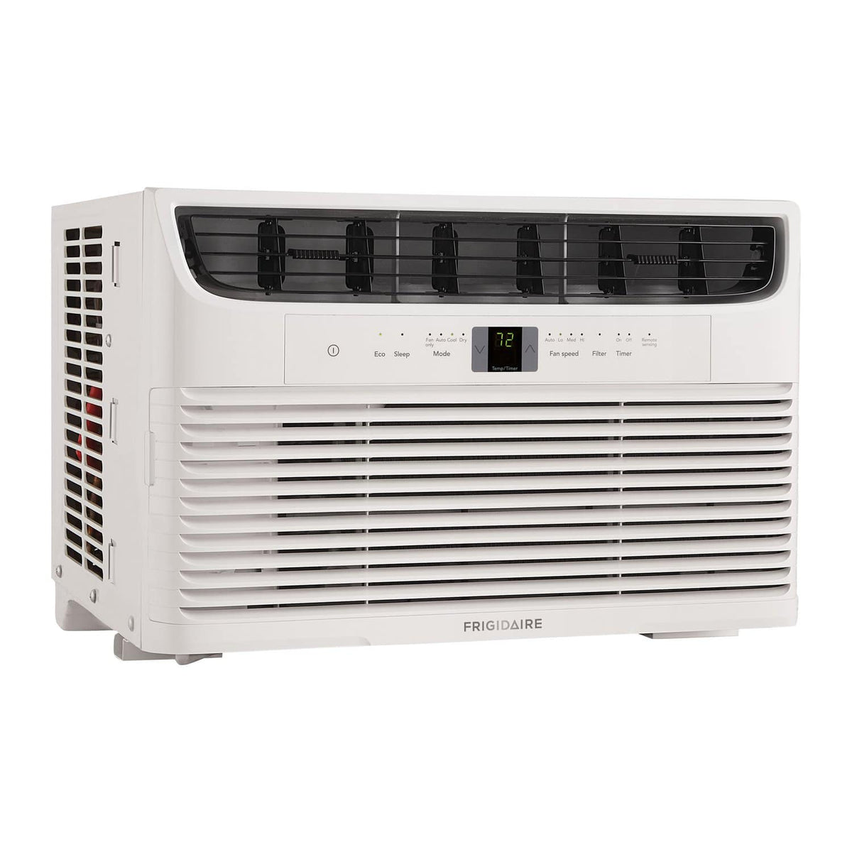 Frigidaire - 115V 8,000 BTU 350 Sq. Ft. Smart Window Air Conditioner with Remote - White