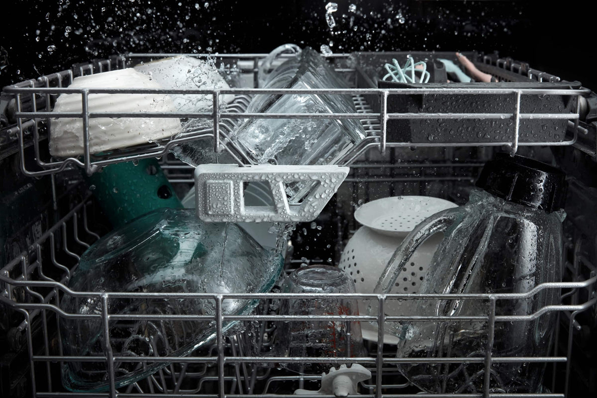 Whirlpool - 24 inch Top Control Built-in Stainless Steel Tub Dishwasher with 3rd Rack, Water Repellent Silverware Basket,  41 dBA - Stainless Steel
