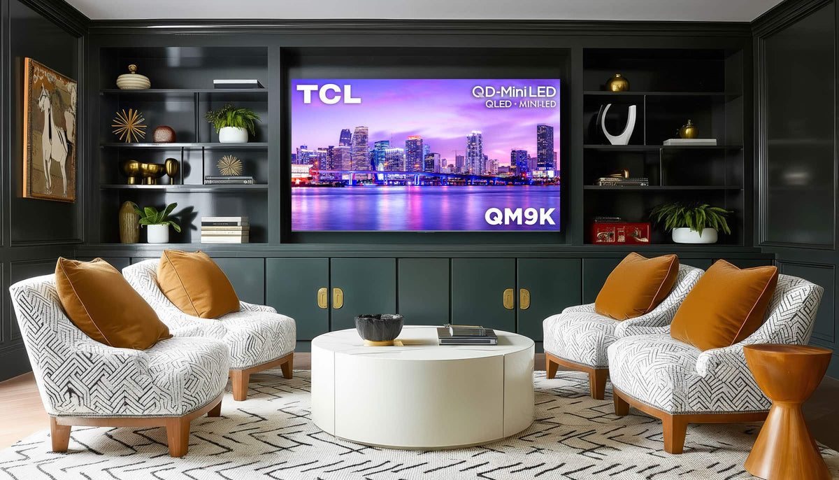 TCL - 85" Class QM9K Series 4K UHD HDR QD-Mini LED Smart TV with Google TV (2025)