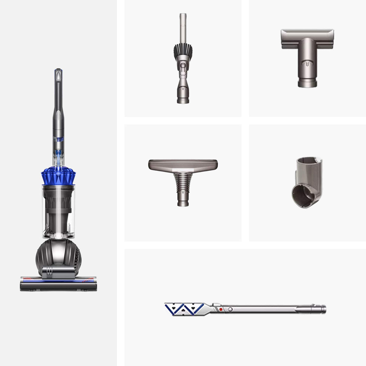 Dyson - Exclusive Ball Animal 2 Plus Corded Upright Vacuum with 5 Accessories - Molded Blue