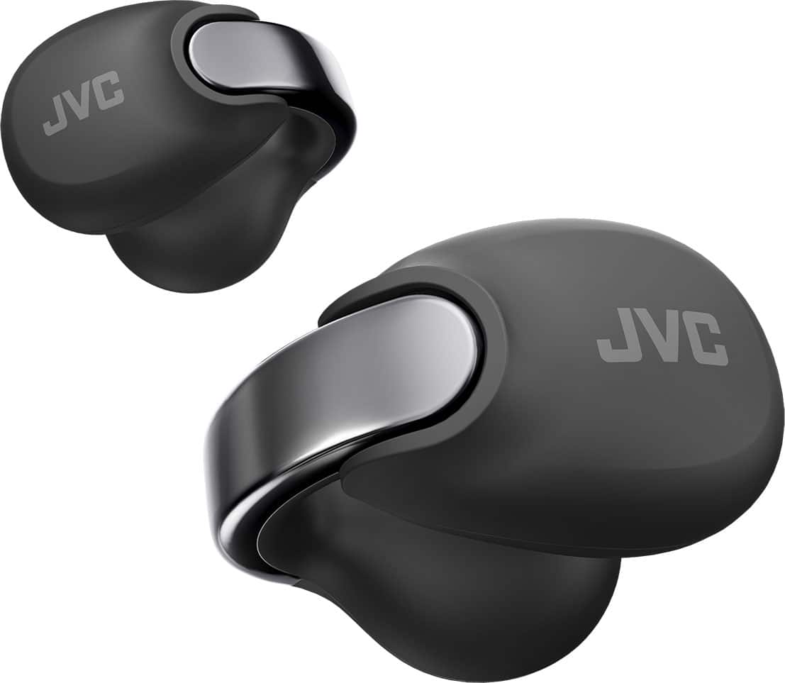 JVC - Open-Ear Headphones HANP1TB - Black