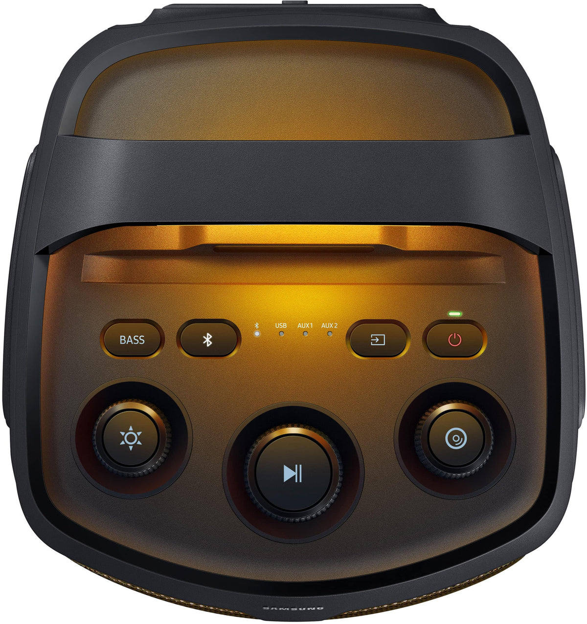 Samsung - MX-ST40F/ZA Sound Tower 160W Portable Party Speaker with Built In Battery - Black