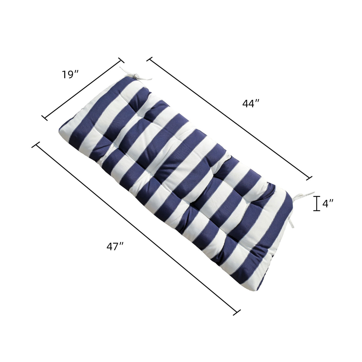 Cojines para bancos de exterior y tela resistente a la intemperie