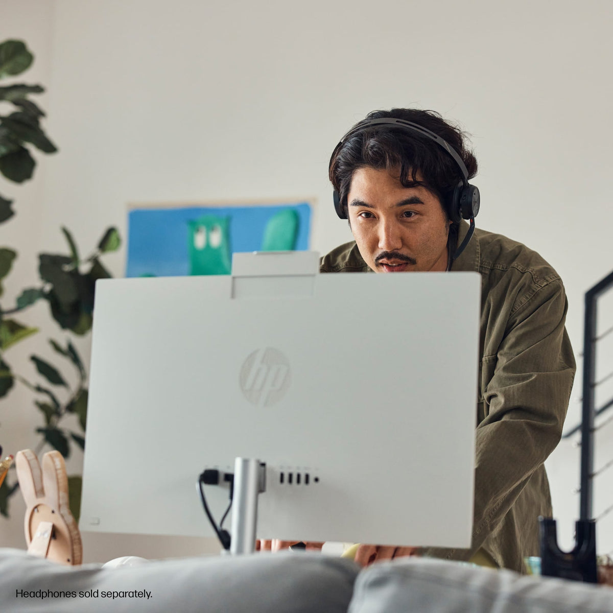 HP - 23.8" Full HD Touch-Screen All-in-One with Adjustable Height - Intel Core i5 1334U 2023 - 8GB Memory - 512GB SSD - Shell White