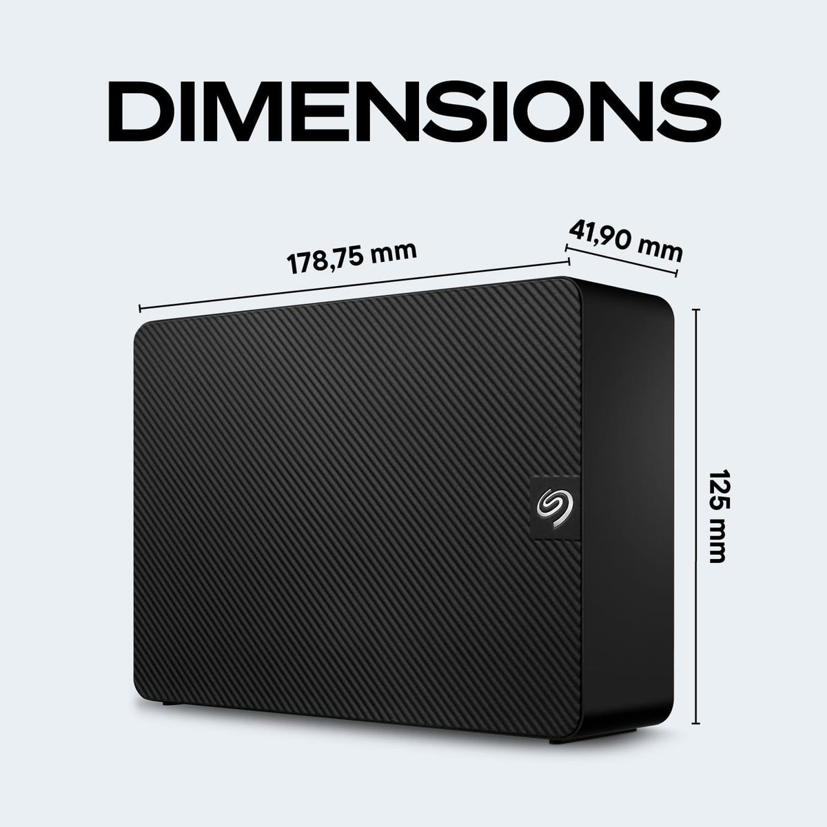 Seagate - Expansion Desktop 8TB HDD - Black
