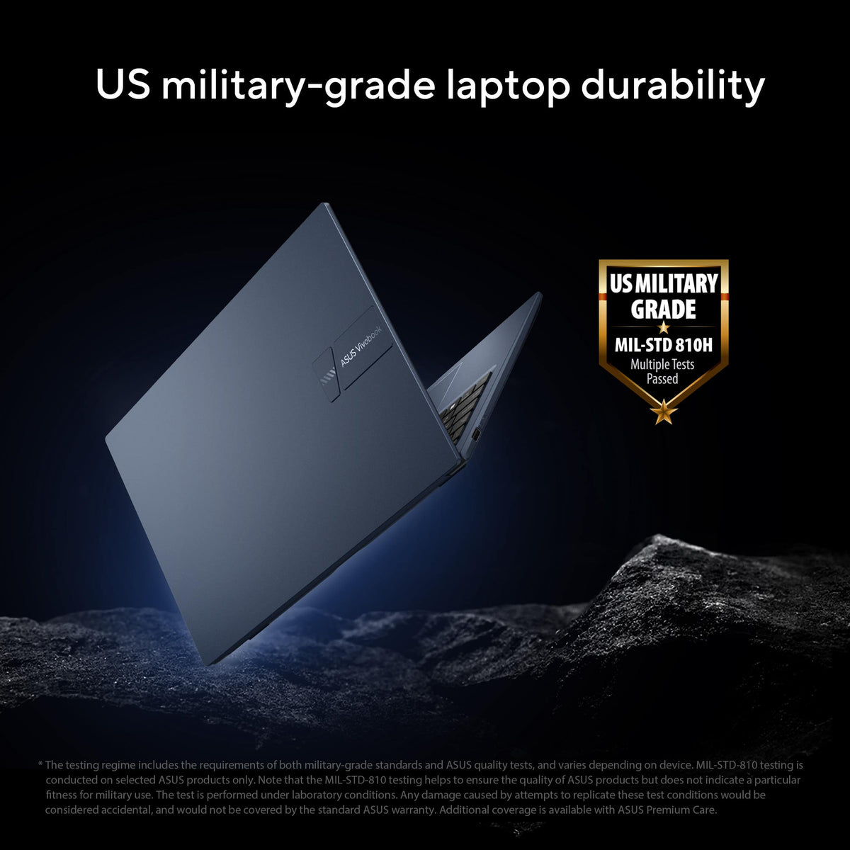 ASUS - Vivobook 15 15.6" FHD Laptop - Intel Core 3 100U (2024) - 8GB Memory - 128GB Storage - Quiet Blue