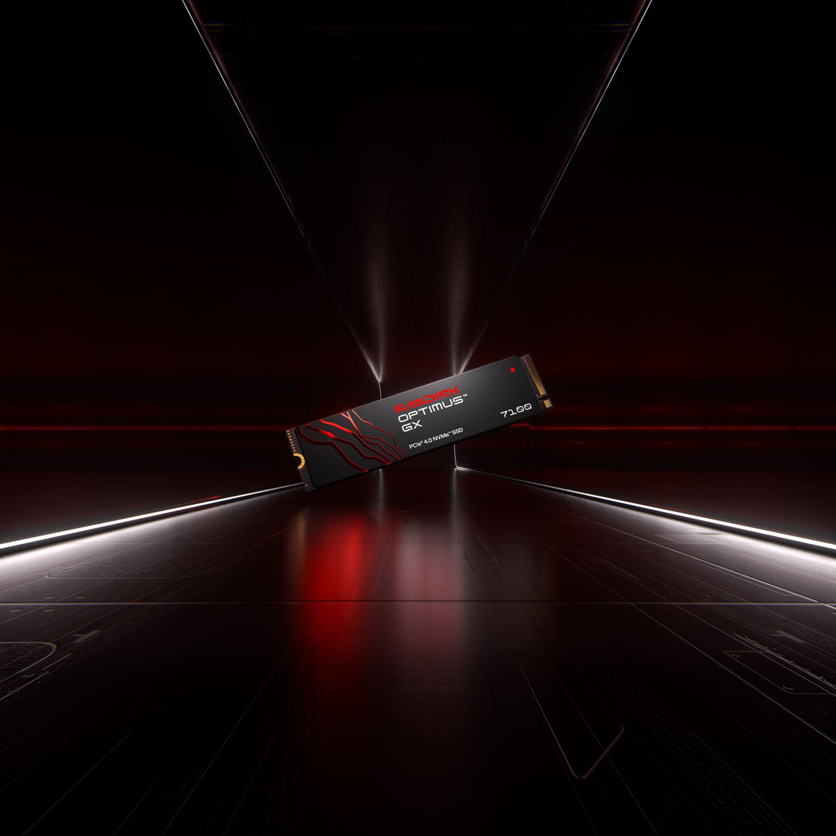 SANDISK - 1TB Optimus GX 7100 PCIe 4.0 x4 M.2 2280 NVMe SSD