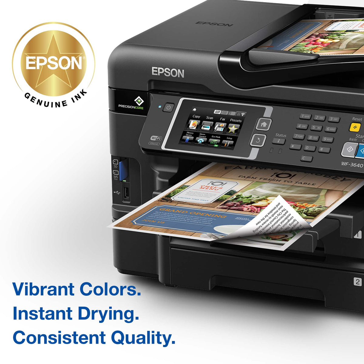 Epson - 252 4-Pack Ink Cartridges - Black/Cyan/Magenta/Yellow