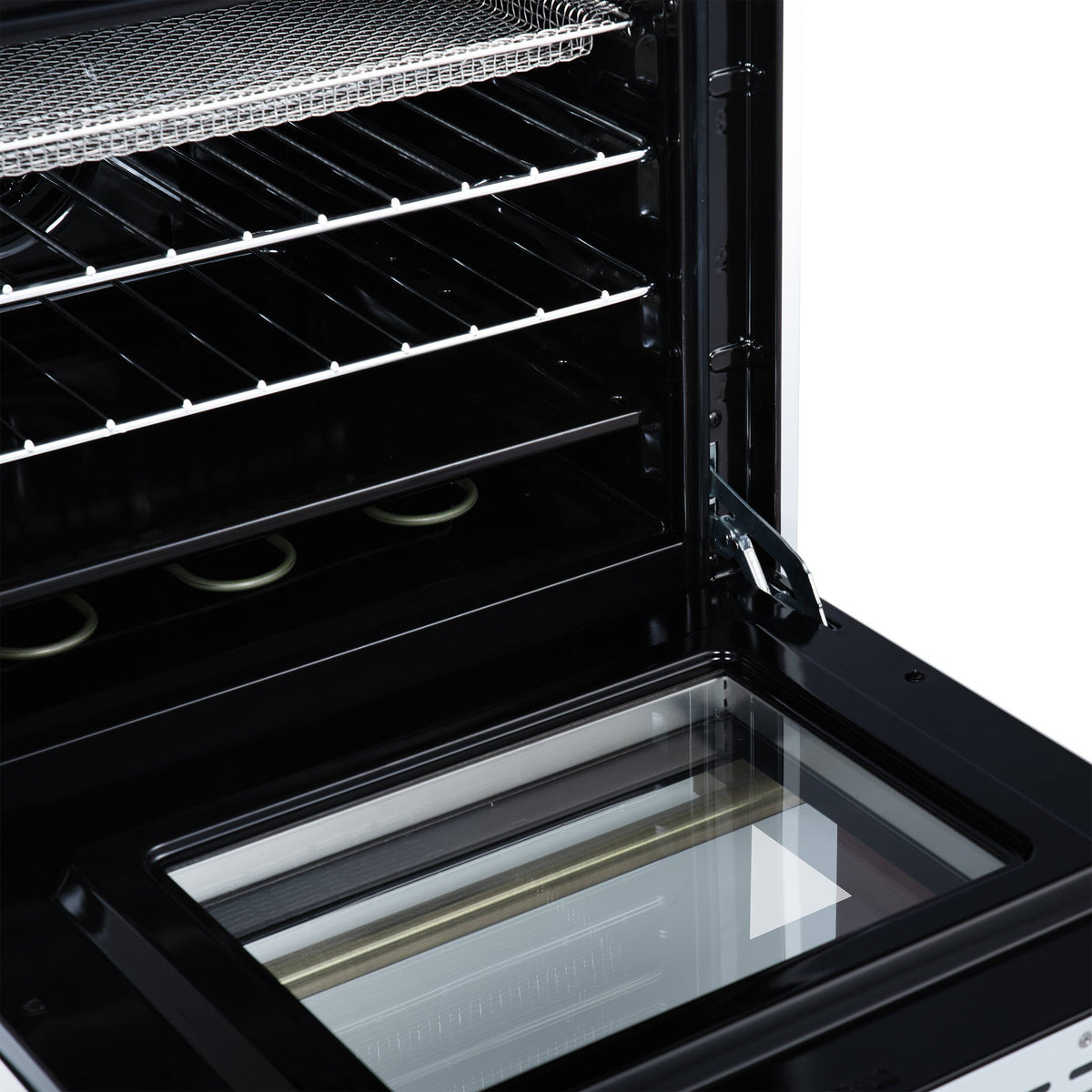 Forno Appliances - 24 in. Wide 4 Elements Loiano 2.3 Cu. Ft. Freestanding Electric Range with Storage Drawer - White