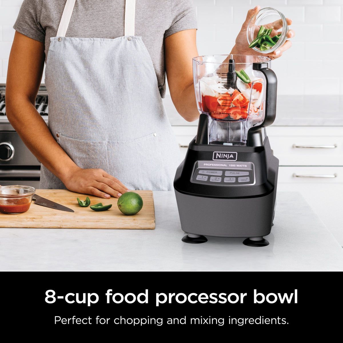 Ninja - Mega Kitchen System 72-Oz. Blender - Black