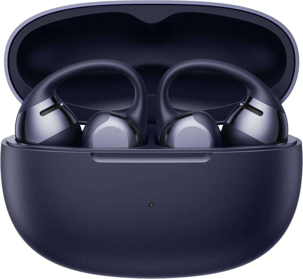 Shokz - OpenDots ONE Open-Ear Clip-On True Wireless Bluetooth Earbuds - Midnight Blue