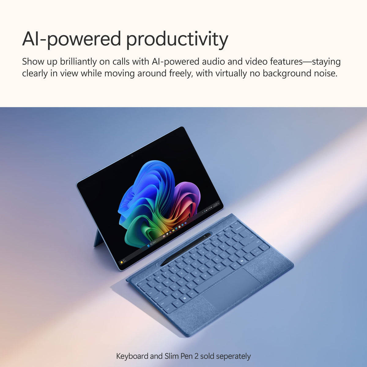 Microsoft - Geek Squad Certified Refurbished Surface Pro - Copilot+ PC - 13” - Snapdragon X Plus 10 Core - 16GB Memory - 512GB SSD - Dune