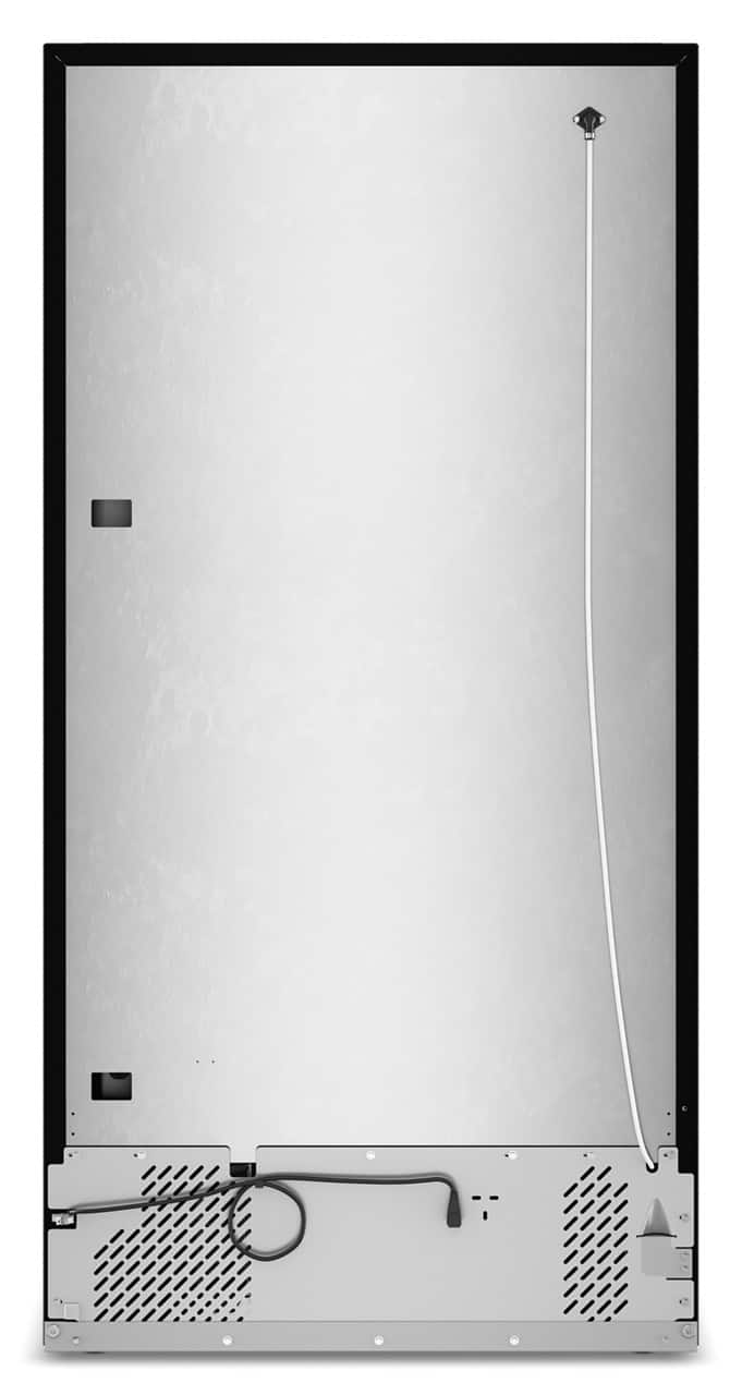 Whirlpool - 33 in. Wide 21.3 cu. ft. Top-Freezer Refrigerator with Total Coverage Cooling - Black