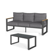 Modern Outdoor Sofa Set With Coffee Table