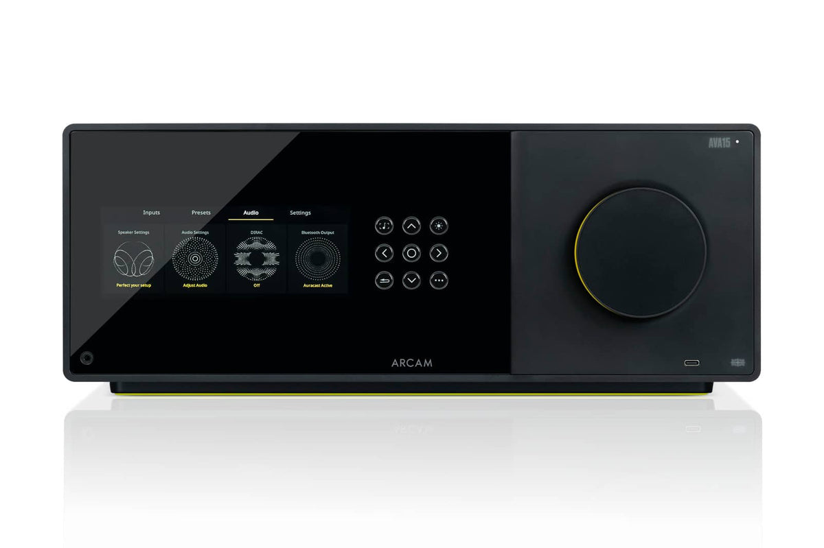 Arcam - AVA15 9x100W Class D 12-ch AV Amplifier - Black