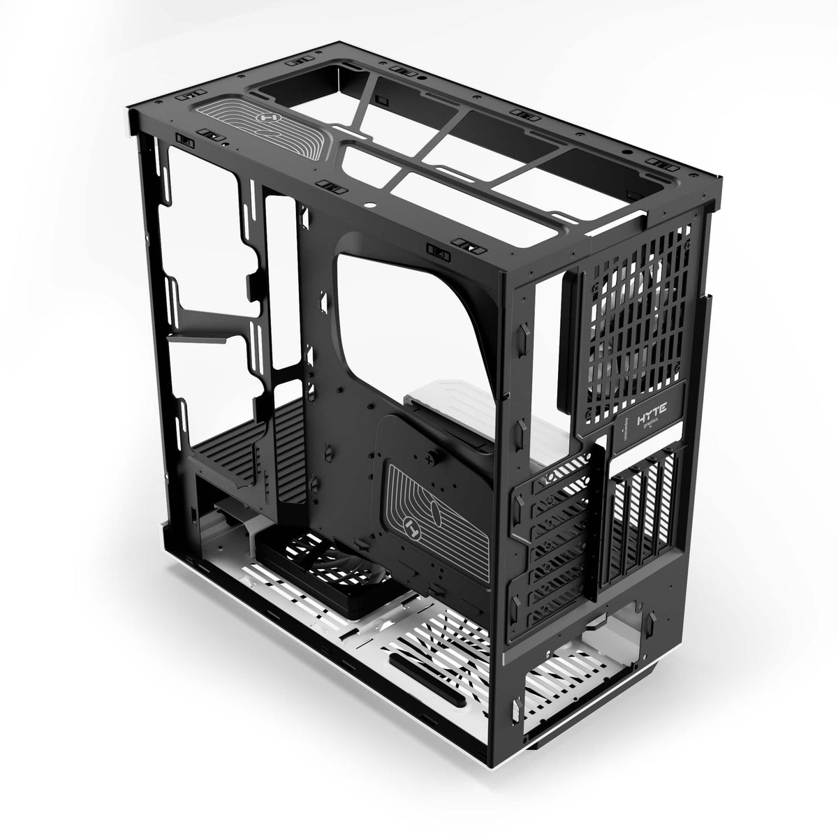 HYTE - Y40 ATX Mid-Tower PC Case - White