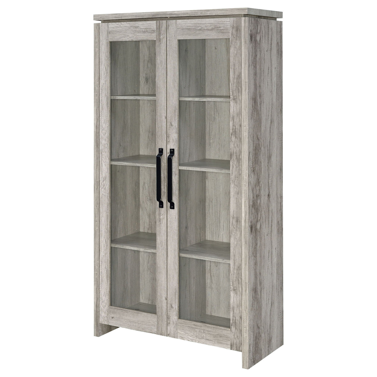 Myerson - 2 Door Tall Cabinet - Gray