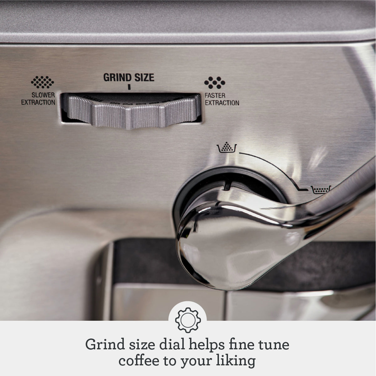Breville - the Barista Express Impress Espresso Machine - Brushed Stainless Steel