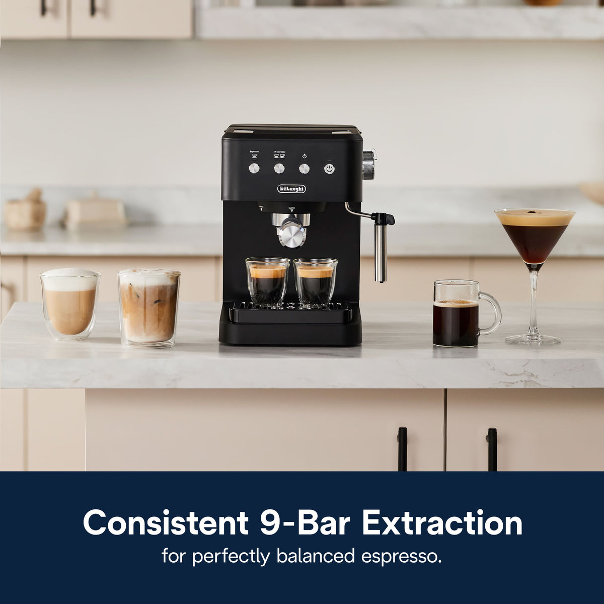 De'Longhi - De’Longhi Classic Espersso Machine - Matte Black