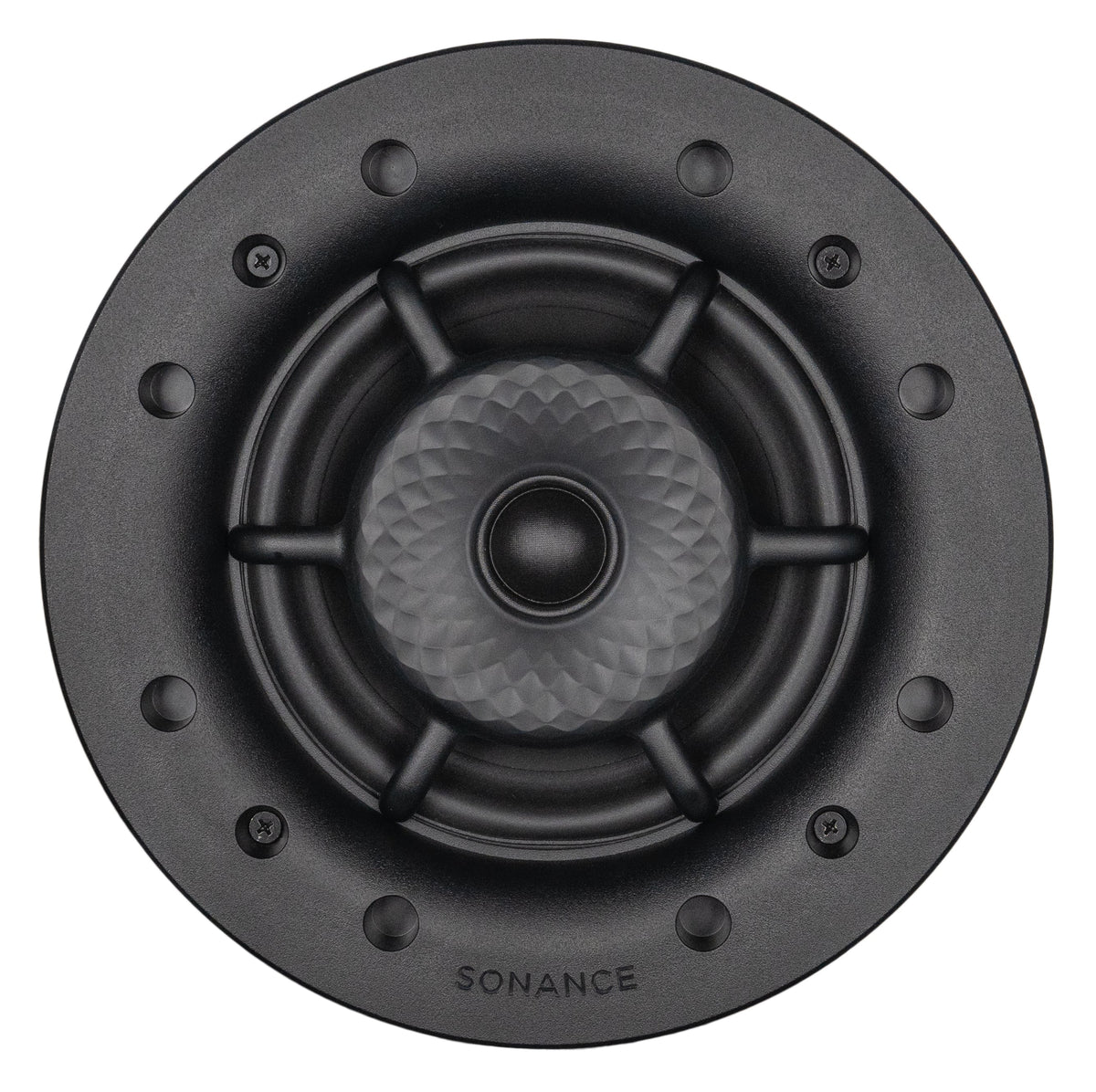 Sonance - VXXT6R SST SINGLE SPEAKER - Visual Experiece Extreme 6-1/2" Single Stereo 2-Way Indoor/Outdoor In Ceiling Speaker (Each) - Paintable White