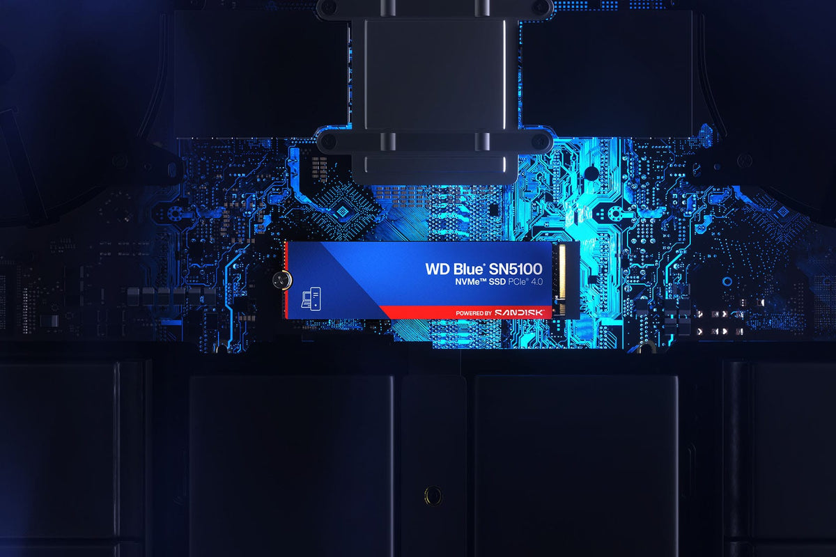 WD - Blue SN5100 4TB Internal SSD PCIe Gen 4 x4 NVMe for laptops and desktops