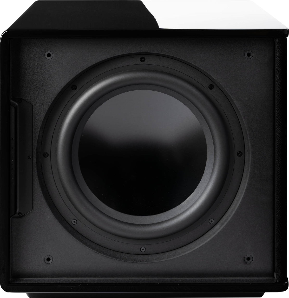 MartinLogan - Grotto 12, 12” Hybrid, Powered Subwoofer with Magnitude MT-2kW Amplifier, Sub Control App, and Wireless Built-In - Gloss Black