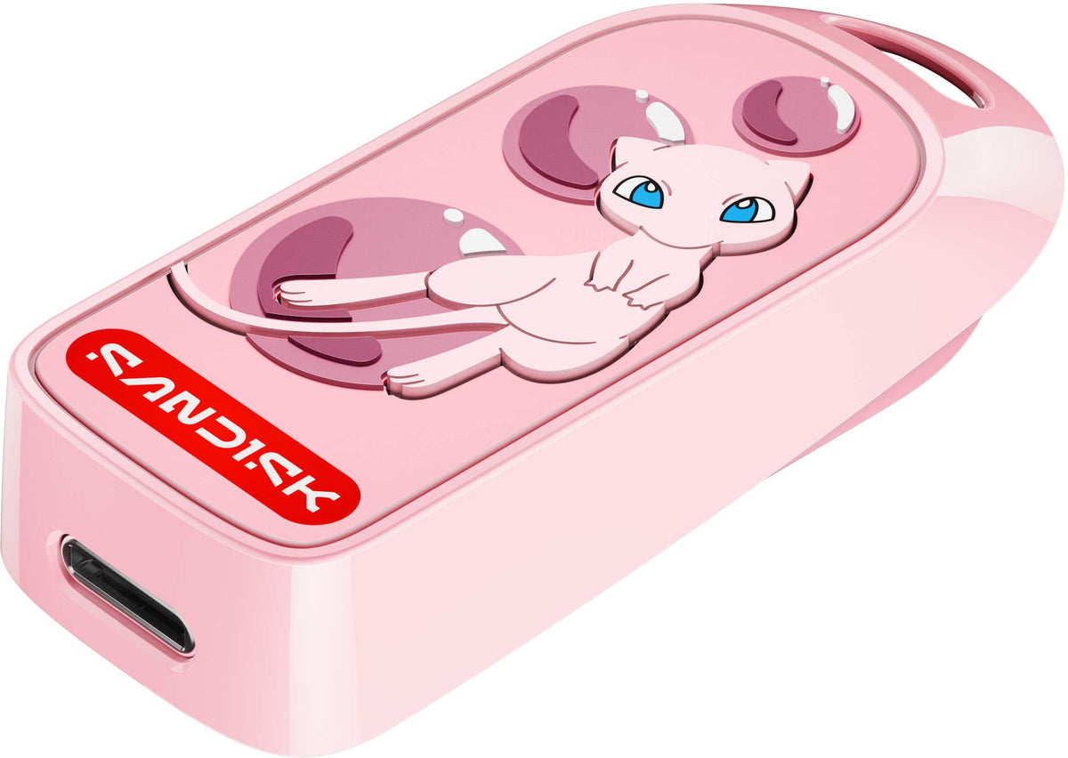 SANDISK - 128GB Pokémon USB-C Flash Drive - Pink