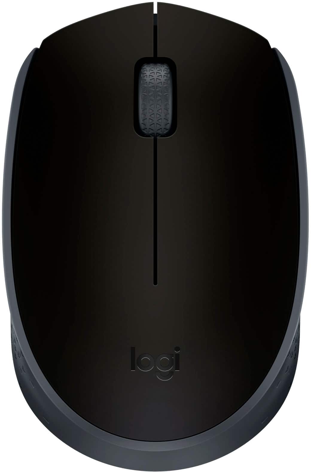 Logitech - M170 Wireless Compact Optical Ambidextrous Mouse - Wireless - Black