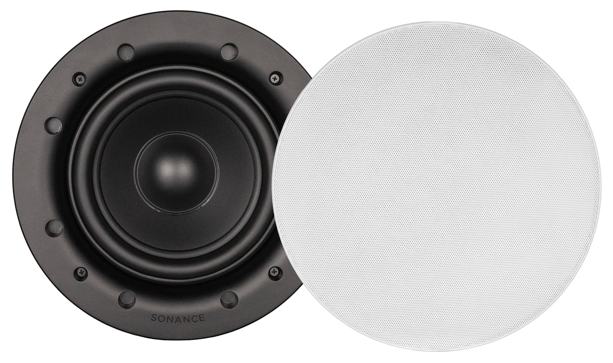 Sonance - VXXT8RW - Visual Experience Extreme 8" Indoor/Outdoor In Wall Subwoofer (Each) - Paintable White