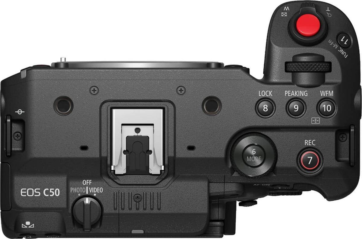 Canon - EOS C50 7K Video Mirrorless Cinema Camera (Body Only) - Black