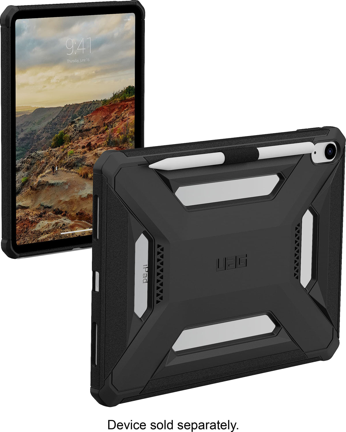 UAG - Scout LT Case for Apple iPad 11” (A16) 2025, 10.9” (10th Gen) 2022 - Black