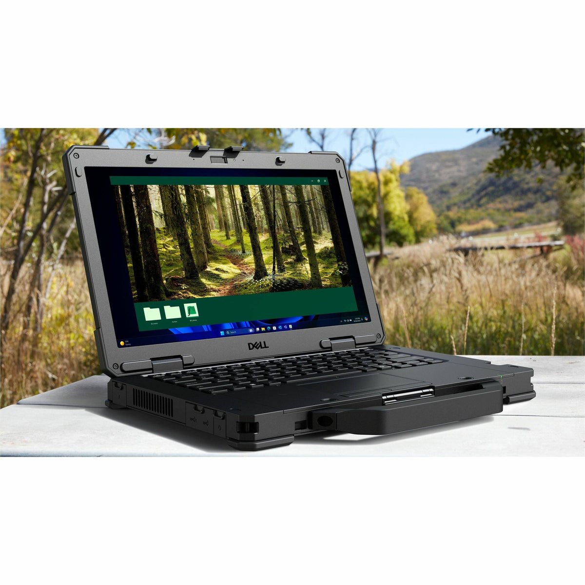 Dell - Pro Rugged 14 RB14250 14" Laptop Intel Core Ultra 7 165U 16GB 512GB SSD - Black