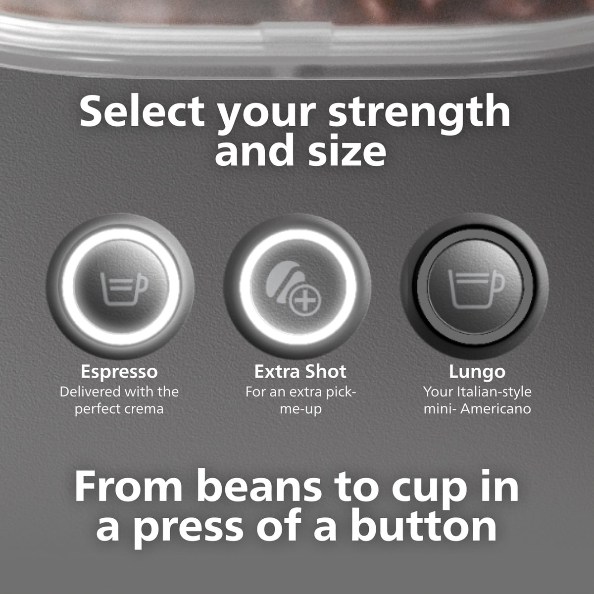 Philips - Baristina Automatic Espresso Machine - Black
