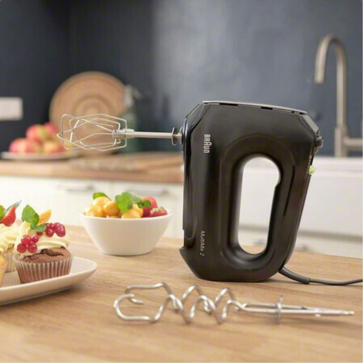 Braun - 5-Speed MultiMix 2 Hand Mixer - Black