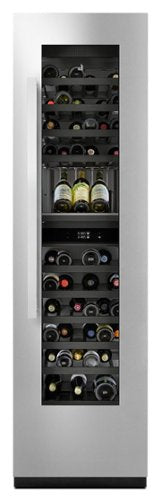 JennAir - Noir Right Swing 18" Wine Column Panel - Stainless Steel